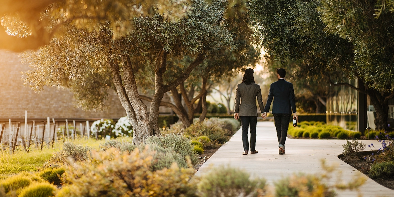 The hotel is located in Sonoma's Wine Country