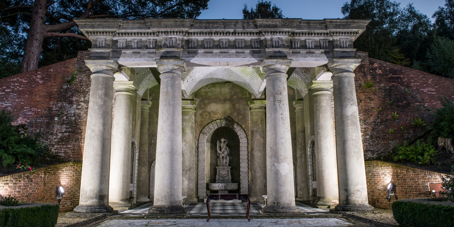 The Wotton Estate contains the first Italian garden in England, completed in 1652 and adorned with Roman temples and original mosaics