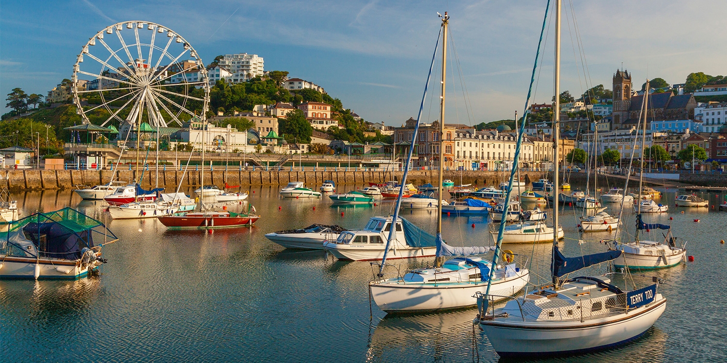  Hampton by Hilton Torquay is steps away from Torquay Marina