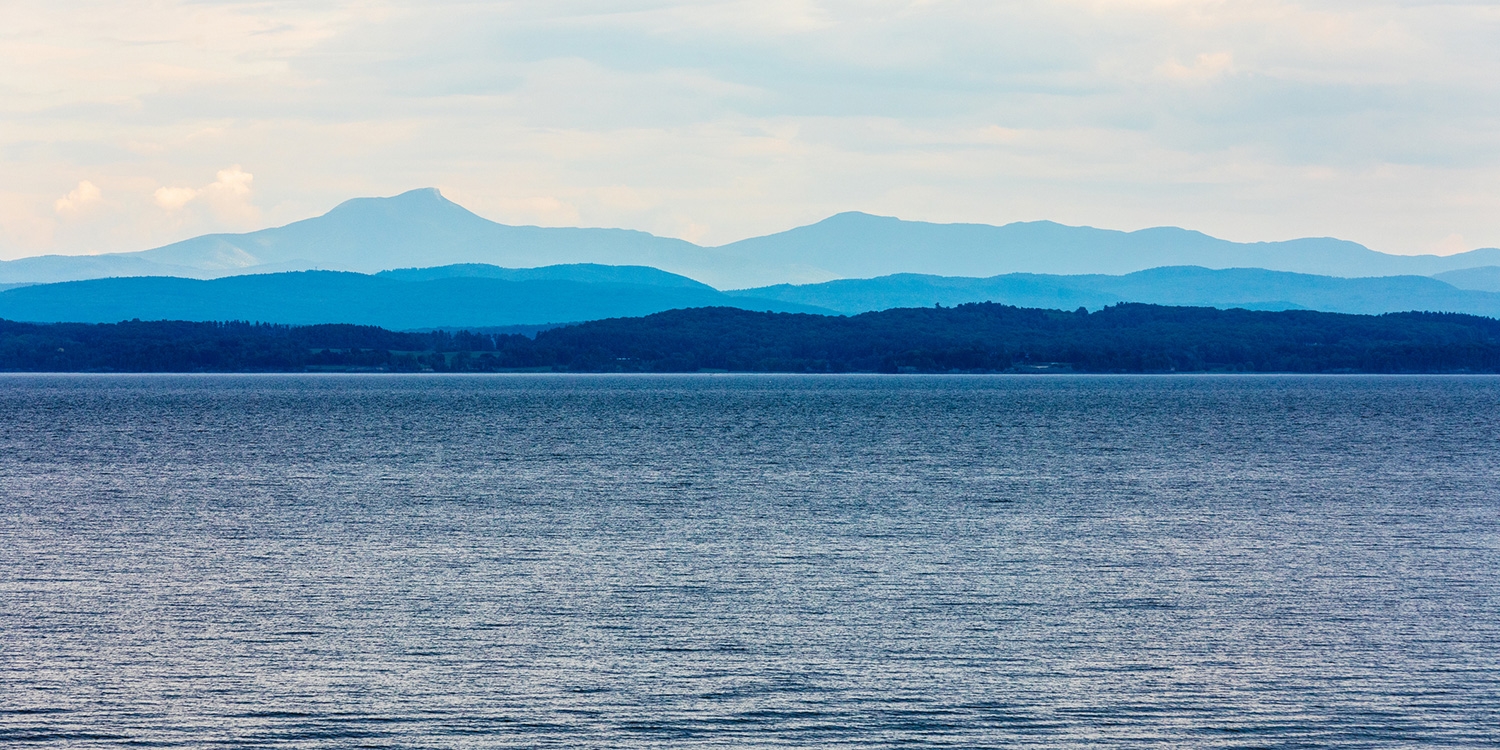 Enjoy the gorgeous views of Lake Champlain