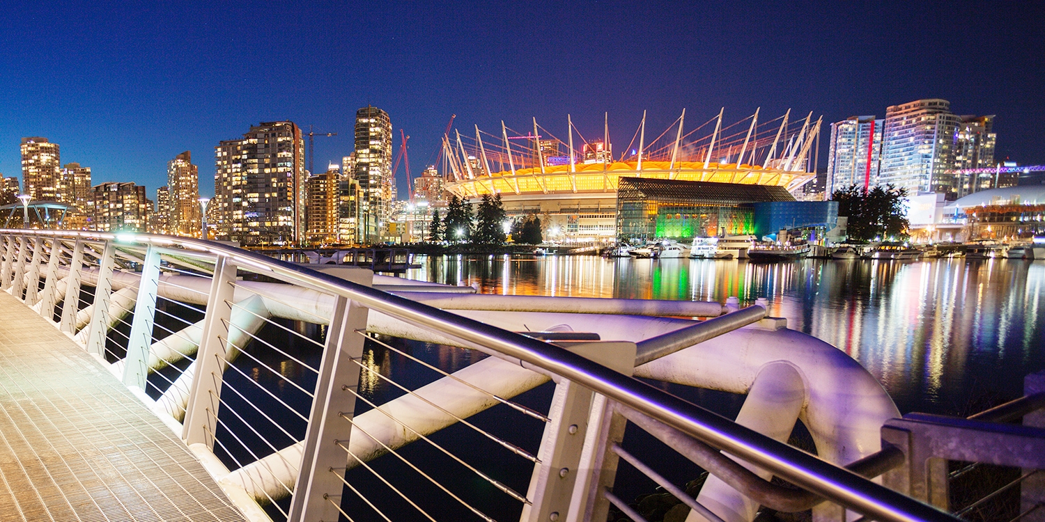 BC Place is right outside your door