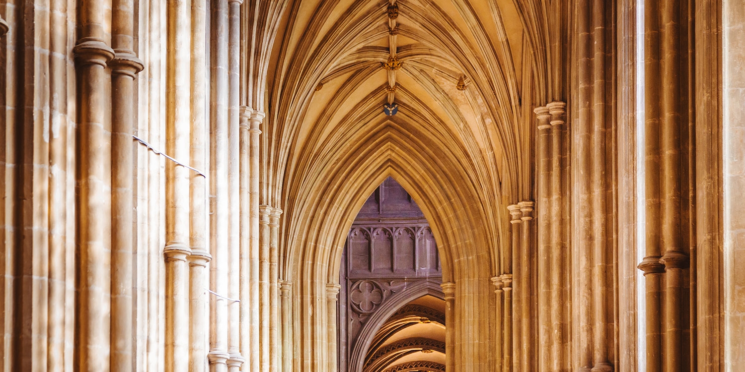 The Falstaff in Canterbury is a 15th-century coaching inn, a short walk from the historic cathedral