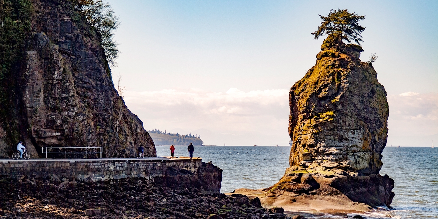 Stanley Park has many areas and trails to explore