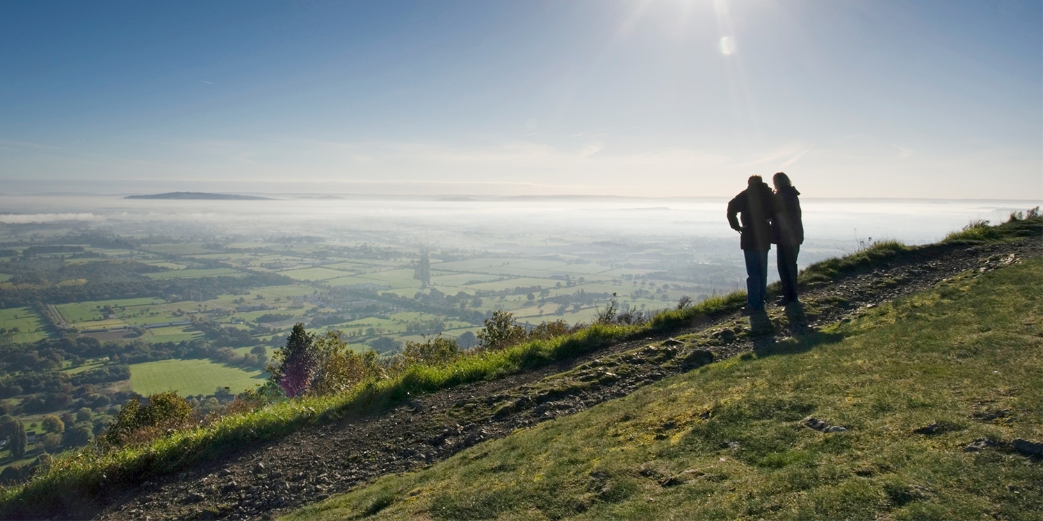 Malvern Hills is a walker's paradise