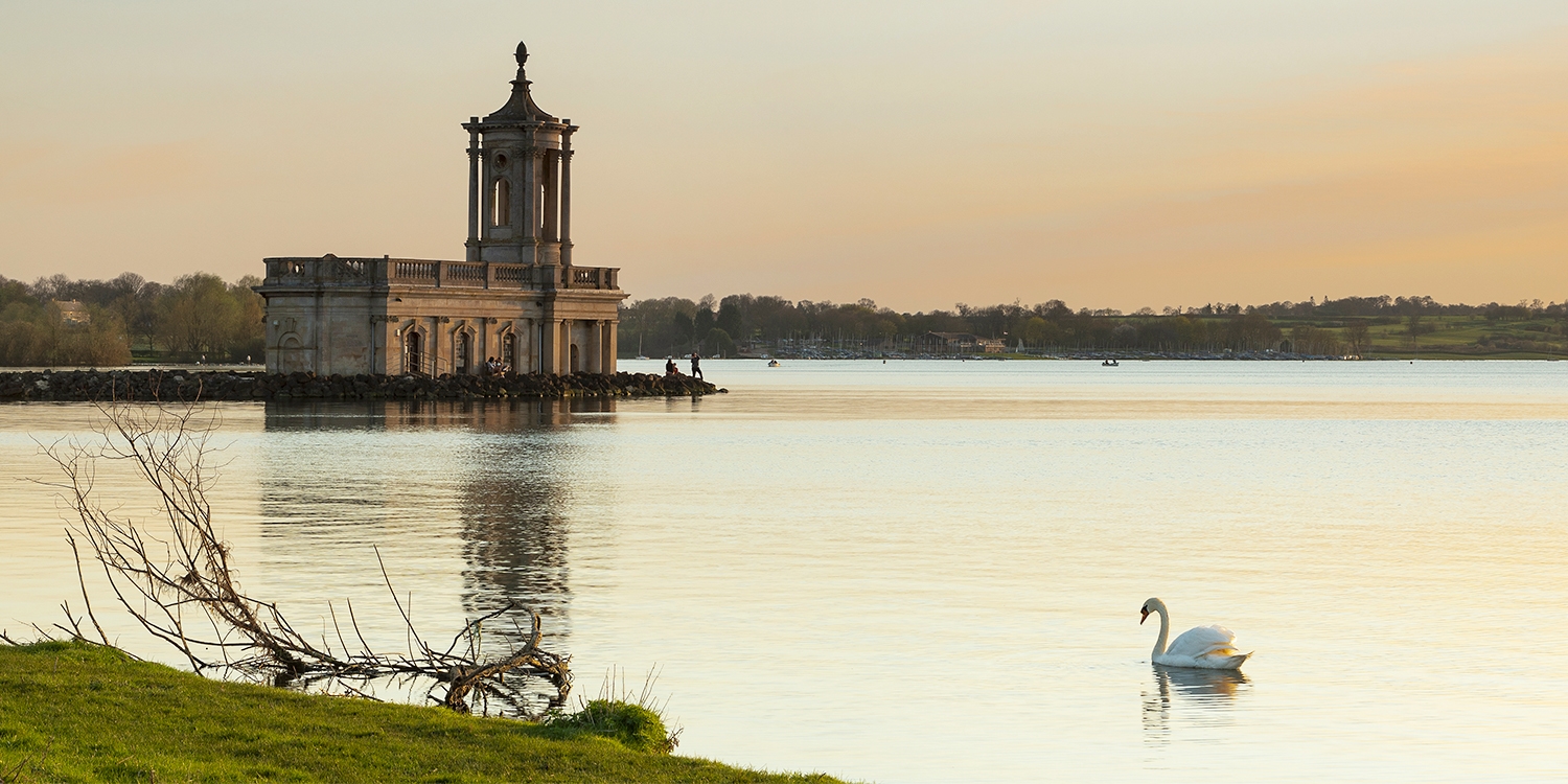 Rutland Water is just a short drive from the hotel