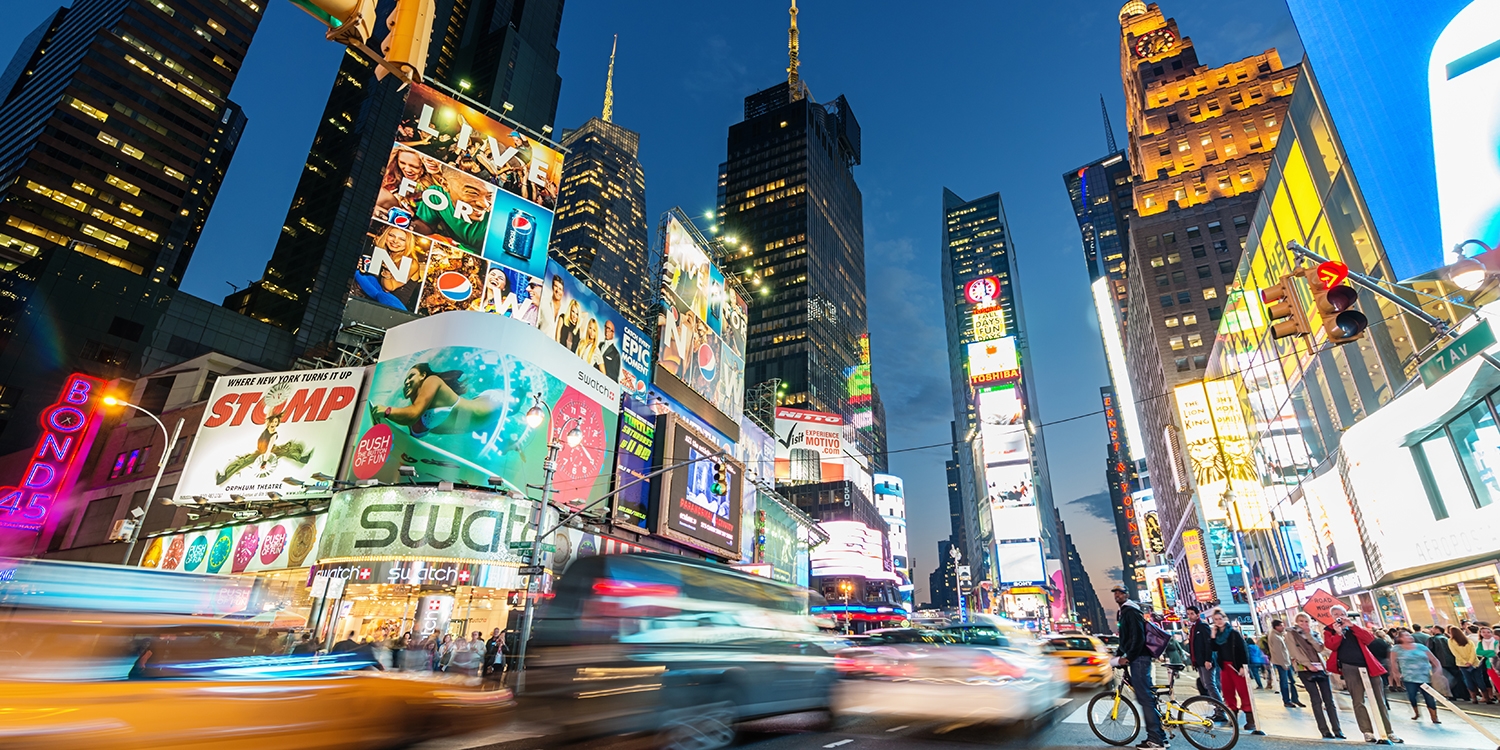 Stay a couple blocks from the bright lights of Times Square