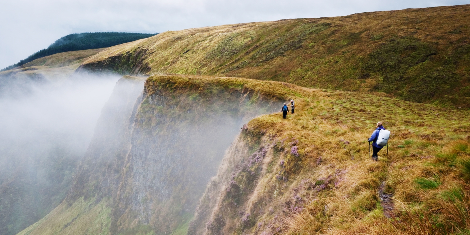 The Brigands Inn is surrounded by the Dyfi Valley countryside in Wales