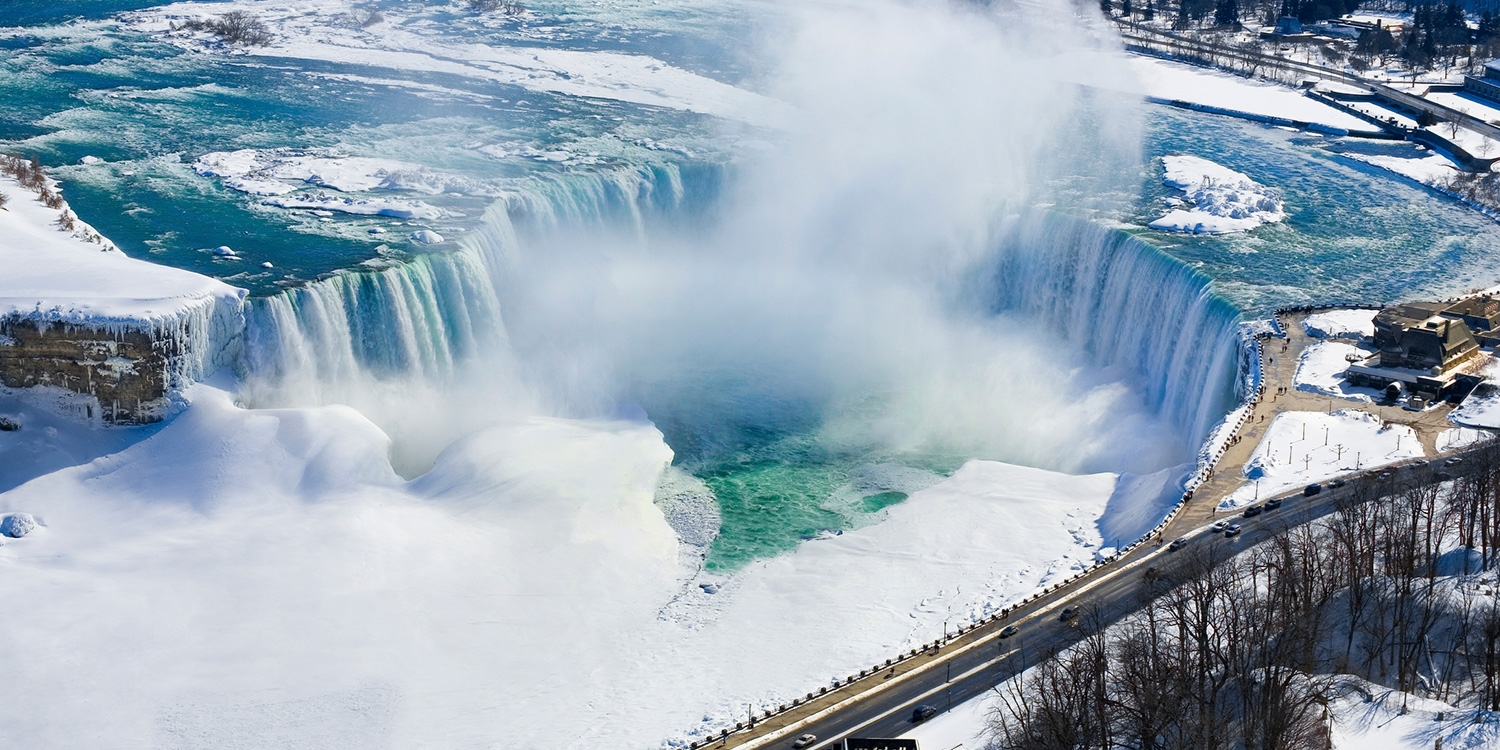 Just under 10 minutes' walk from photo ops at the Falls