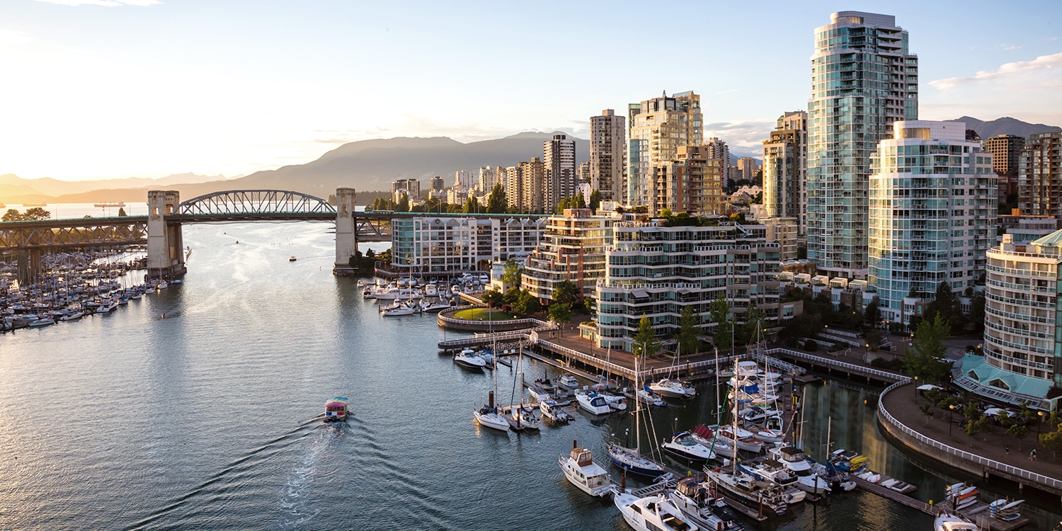 Two blocks from Vancouver’s famed Stanley Park Seawall, a five-minute walk from the cruise terminal and 15 minutes from historic Gastown